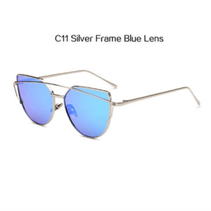 Metal Twin-Beams Sunglasses