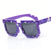 Load image into Gallery viewer, Checker Sunglasses 8 bit Pixel Plaid