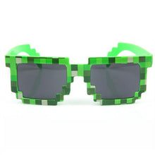 Load image into Gallery viewer, Checker Sunglasses 8 bit Pixel Plaid